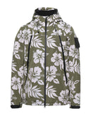RRP€390 OUTHERE Jacket Size M FLORAL RAIN REACTIVE Suspenders Inside Coated gallery photo number 3