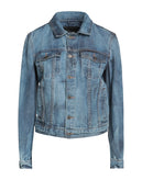 RRP €128 BE EDGY Denim Jacket Size S Blue Faded  Single-Breasted Logo Cropped gallery photo number 3