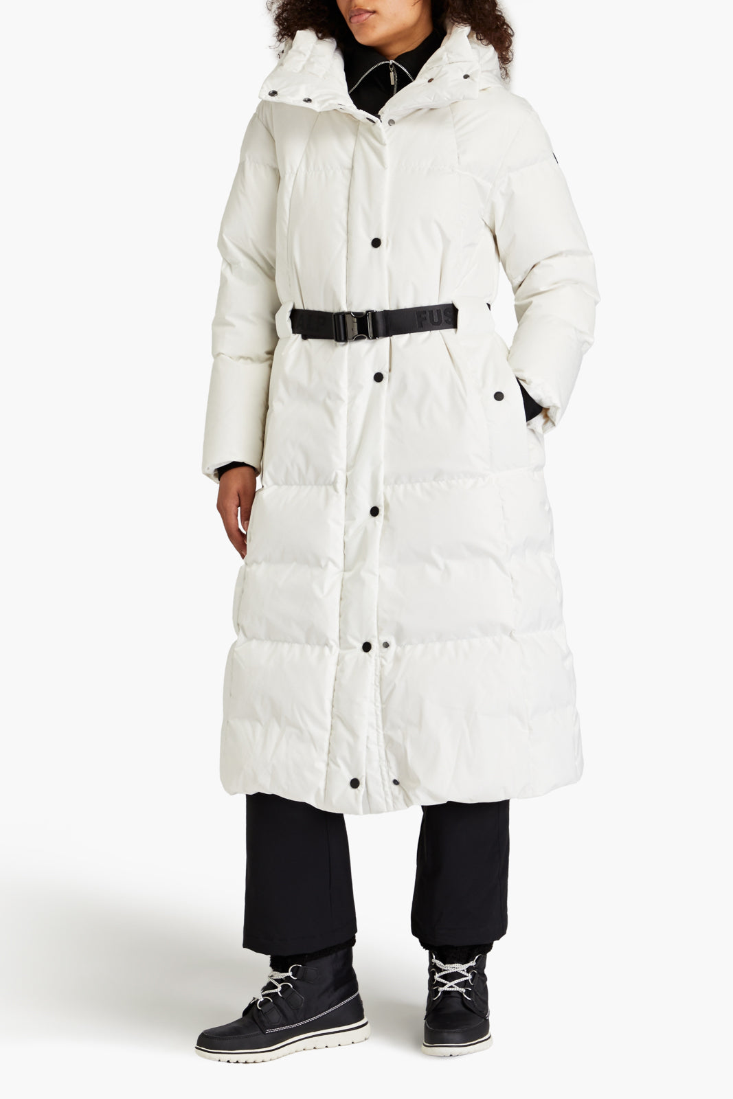 RRP €980 FUSALP Long Puffer Coat FR36 US4 UK8 S Partly Down Padded Waterproof gallery main photo