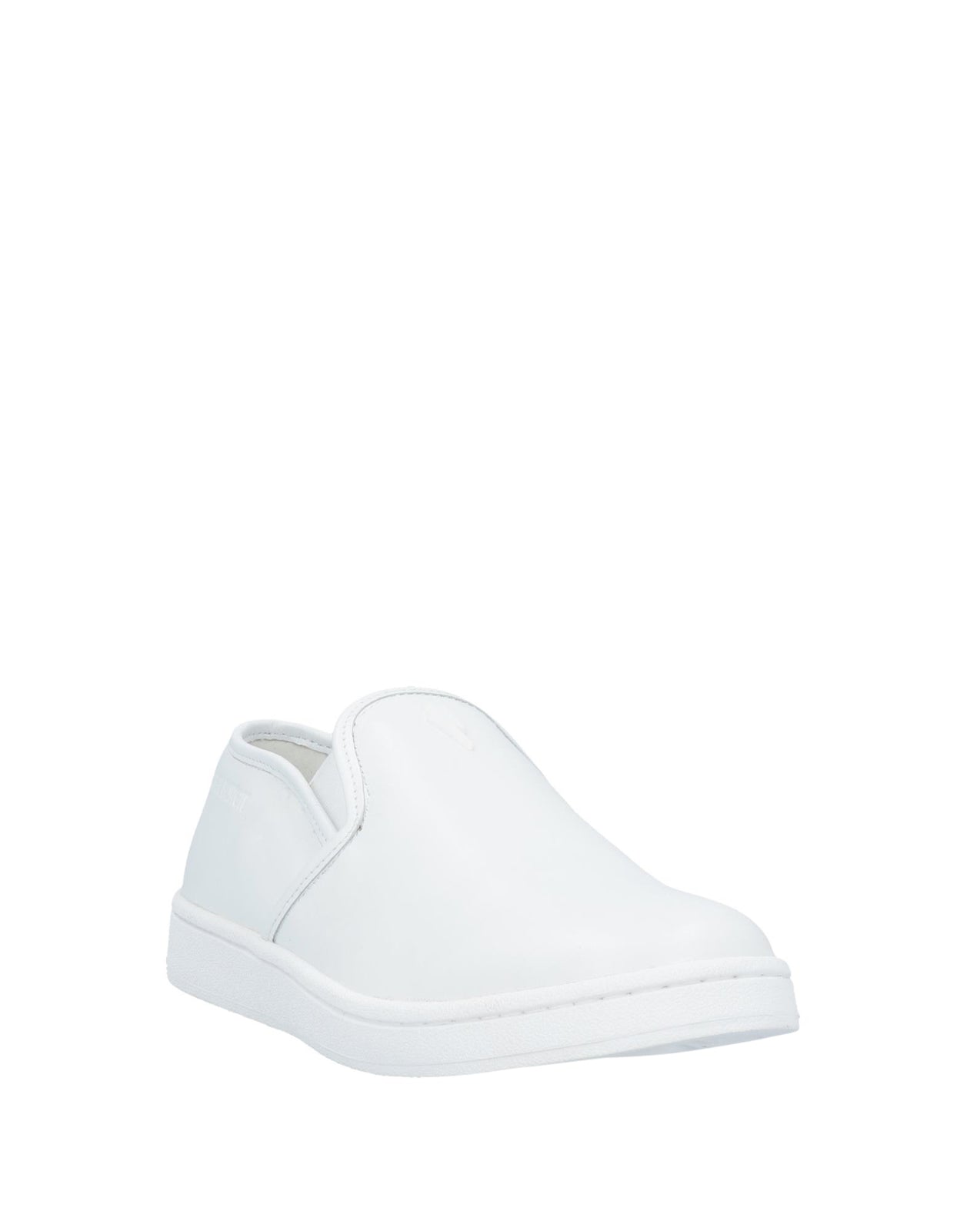 RRP €495 NEIL BARRETT Leather Sneakers US7 UK4 EU37 White Thunderbolt gallery main photo