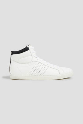 RRP €160 BA&SH Leather Sneakers US6 EU36 UK3.5 Dirty Look Made in Portugal