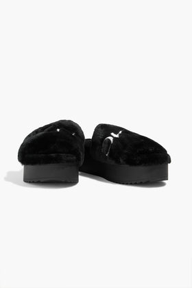 RRP€117 DKNY Slide Sandals US7 UK4.5 EU37.5 Embroidered Flatform gallery photo number 2