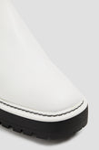 RRP €178 SAM EDELMAN Leather Ankle Boots US7 UK4 EU37 Lug Sole Waterproof gallery photo number 4