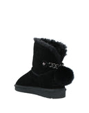 RRP €135 CAFENOIR Suede Leather Winter Boots EU 36 UK 3 US 6 Faux Fur Lined gallery photo number 3