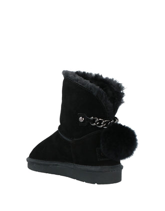 RRP €135 CAFENOIR Suede Leather Winter Boots EU 37 UK 4 US 7 Faux Fur Lined gallery photo number 3