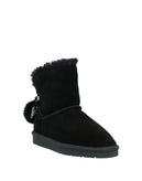 RRP €135 CAFENOIR Suede Leather Winter Boots EU 36 UK 3 US 6 Faux Fur Lined gallery photo number 1