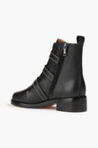 RRP€300 MAJE Leather Ankle Boots US9 UK6 EU39 Buckle gallery photo number 5