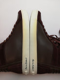 RRP €490 PIERRE BALMAIN Leather Sneakers US7 EU37 UK4 Padded Logo High Top gallery photo number 11