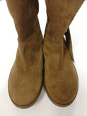 Suede Leather Ankle Boots US7 EU37 UK4 Serrated Sole Faux Fur Lining gallery photo number 5