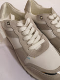RRP €185 CESARE P. By PACIOTTI Sneakers US10 EU43 UK9 Contrast Leather Logo gallery photo number 5
