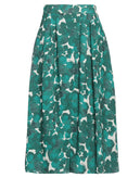 RRP€269 ELISABETTA FRANCHI A-Line Skirt IT40 US4 S Floral Wrap Made in Italy gallery photo number 3