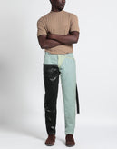 RRP €796 DRKSHDW By RICK OWENS Tyrone Cut Deconstructed Jeans W34 Coated One Leg gallery photo number 1