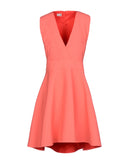 8 Crepe A-Line Dress Size US4 IT40 S Crossover Front Asymmetric Hem Sleeveless gallery photo number 4