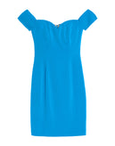 RRP €470 BADGLEY MISCHKA Sheath Dress Size US 0 / XS Bustier Off Shoulder gallery photo number 1