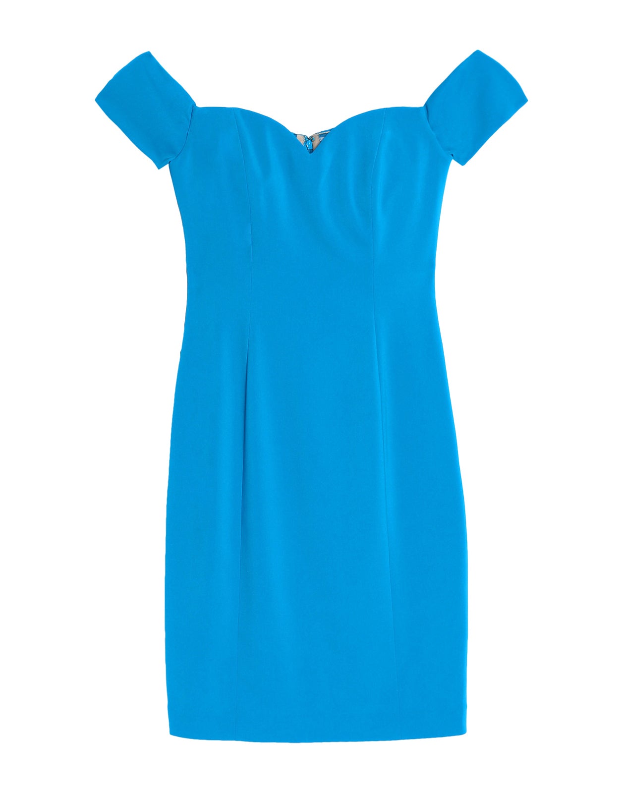 RRP €470 BADGLEY MISCHKA Sheath Dress Size US 0 / XS Bustier Off Shoulder gallery main photo
