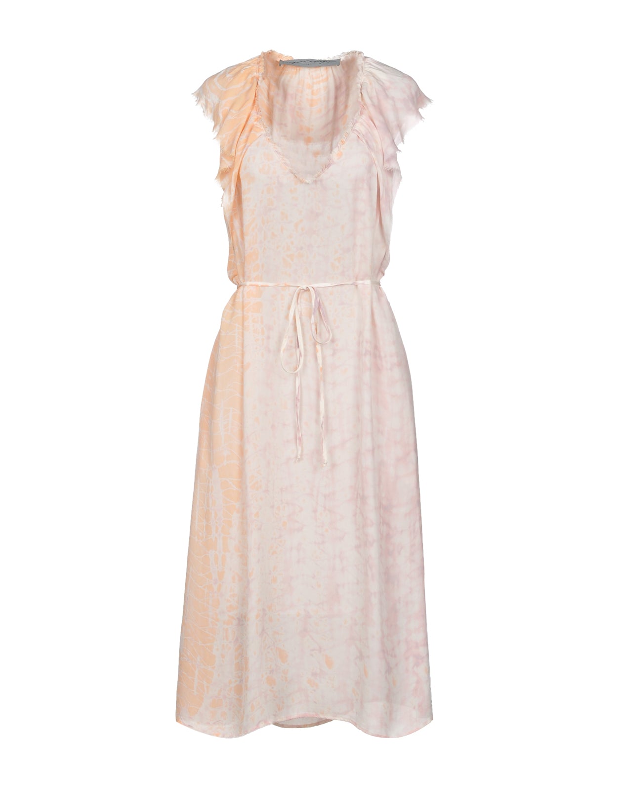 RRP €595 RAQUEL ALLEGRA Silk A-Line Dress Size 3 / L Printed HANDMADE in USA gallery main photo
