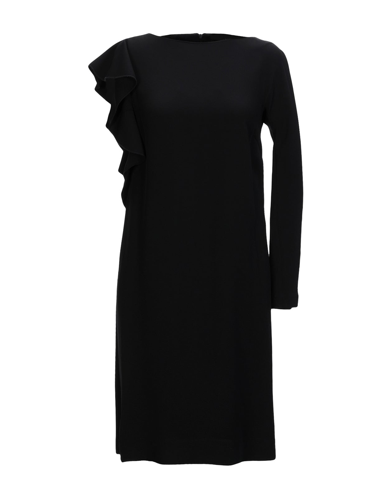 RRP€270 KI6? MANUELA LUGLI Shift Dress Size 42 Single Sleeve Made in Italy gallery main photo
