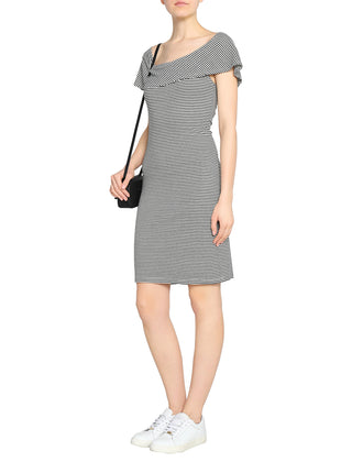 KAIN Sheath Dress Size S Striped Made in USA gallery photo number 1