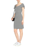 KAIN Sheath Dress Size S Striped Made in USA gallery photo number 1