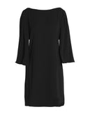RRP €450 HALSTON HERITAGE Shift Dress Size 2 XS Embroidered Detail Flared Sleeve gallery photo number 6