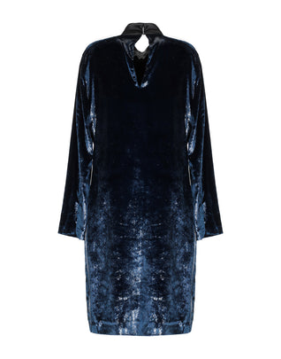 RRP€335 JUST CAVALLI Short Shift Dress Size 38 / XS Metallic Fuzzy Made in Italy