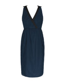 RRP €220 8 Empire Line Dress Size IT 42 Embroidered Eyelets Made in Italy gallery photo number 5