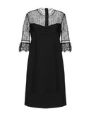 RRP €200 ANNA RACHELE Shift Dress Size 40 Contrast Lace Made in Italy gallery photo number 1