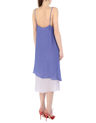 2ND DAY Satin Slip Dress Size FR 36 Overlay Sleeveless gallery photo number 2