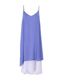 2ND DAY Satin Slip Dress Size FR 36 Overlay Sleeveless gallery photo number 3