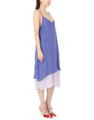 2ND DAY Satin Slip Dress Size FR 36 Overlay Sleeveless gallery photo number 1
