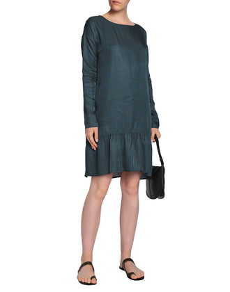 DAY BIRGER ET MIKKELSEN Flounce Dress Size 40 Geometric Pattern gallery photo number 1