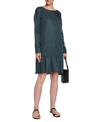DAY BIRGER ET MIKKELSEN Flounce Dress Size 38 Geometric Pattern
