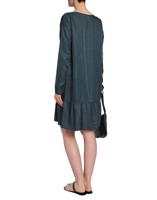 DAY BIRGER ET MIKKELSEN Flounce Dress Size 36 Geometric Pattern