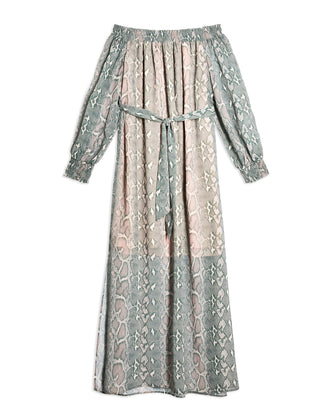 TOPSHOP Shift Dress Size UK 8 Snakeskin Pattern gallery photo number 4