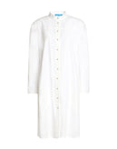 RRP €215 M.I.H JEANS Shirt Dress Size XS Grandad Collar Made in Portugal gallery photo number 4