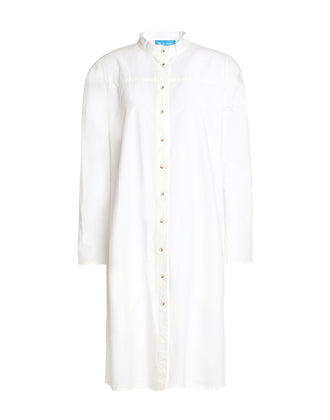 RRP €215 M.I.H JEANS Shirt Dress Size XS Grandad Collar Made in Portugal gallery photo number 4