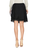 RRP €160 IRO Straight Skirt Size FR 36 Overlay Broderie Anglaise Part gallery photo number 2