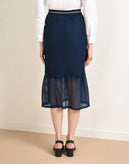 RRP €115 8 Flounce Skirt Size S Made in Italy gallery photo number 4