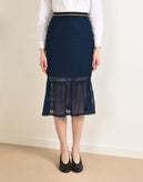 RRP €115 8 Flounce Skirt Size S Made in Italy gallery photo number 2