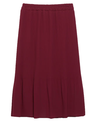 BERNA Crepe A-Line Skirt Size XS Gathered Partly See Through Made in Italy gallery photo number 3