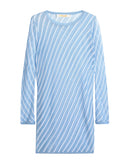 RRP €295 DIANE VON FURSTENBERG Beach Dress Size M Merino Wool Blend Striped gallery photo number 3