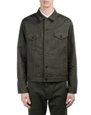RRP €110 8 Gabardine Shirt Jacket Size - L Garment Dye Collared Made in Italy gallery photo number 3
