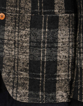 RRP€195 8 Tweed Blazer Jacket Size 50 L Alpaca & Wool Blend Tartan Made in Italy gallery photo number 5