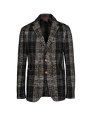 RRP€195 8 Tweed Blazer Jacket Size 50 L Alpaca & Wool Blend Tartan Made in Italy gallery photo number 4