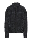 PIERRE DARRE Padded Jacket Size XS Organza Layered Drawcord Hem gallery photo number 5