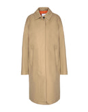 RRP €210 8 Mac Coat US6 IT42 M Unlined Knee Length Single Breasted Collared gallery photo number 5