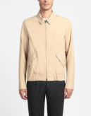 RRP €180 8 Blouson Jacket Size 50 / L Beige Lightweight Elasticated Hem Collared gallery photo number 2