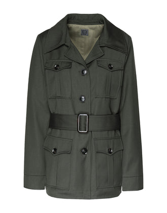 RRP €120 8 Safari Jacket Size IT 40 Fully Lined Belted gallery photo number 1