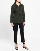 RRP €120 8 Safari Jacket Size IT 40 Fully Lined Belted gallery photo number 2