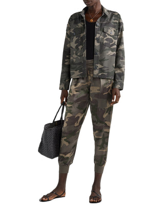 RRP€260 ATM ANTHONY THOMAS MELILLO Military Jacket Size M Long Sleeve Camouflage